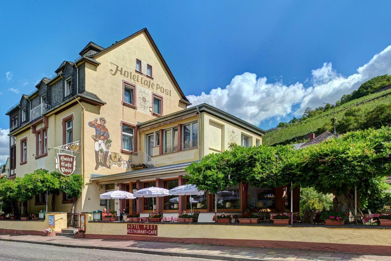Hotel Cafe Post Rudesheim am Rhein Bagian luar foto